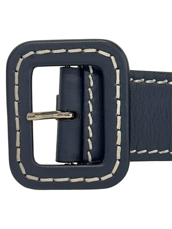 Prada Belt 30 75 Dark Navy Leather main image 5